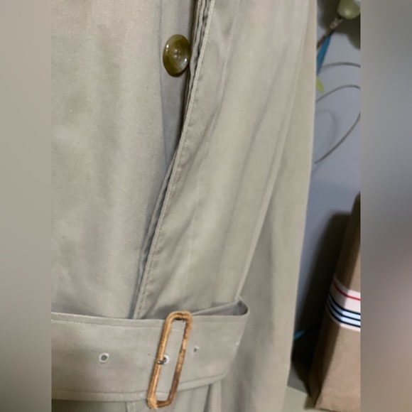 Vintage Burberry Trench w/Nova CHECK Lining🔥Made in 🇬🇧UPSCALE Details🔥GUC/C+ - Picture 9 of 16